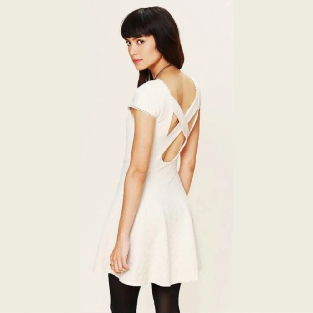 Free People Knit Skater Dress